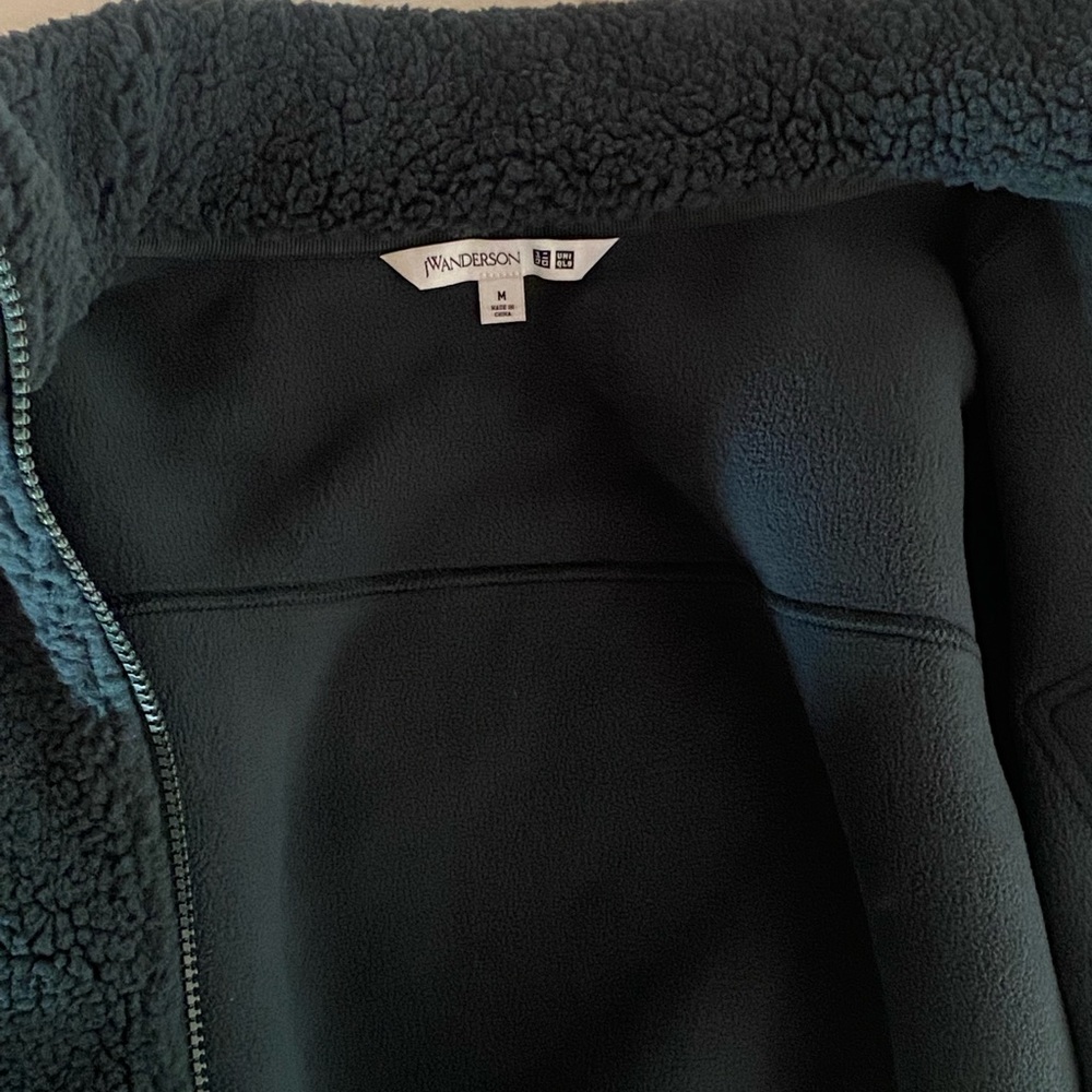 NWT JW Anderson Uniqlo Pile lined fleece set - Picture 9 of 14